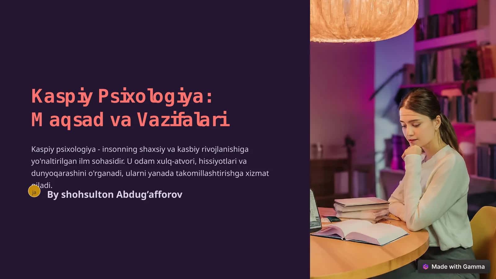 Kaspiy Psixologiya: Maqsad va Vazifalari