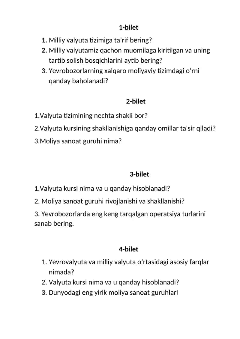 Milliy Valyuta Tizimi