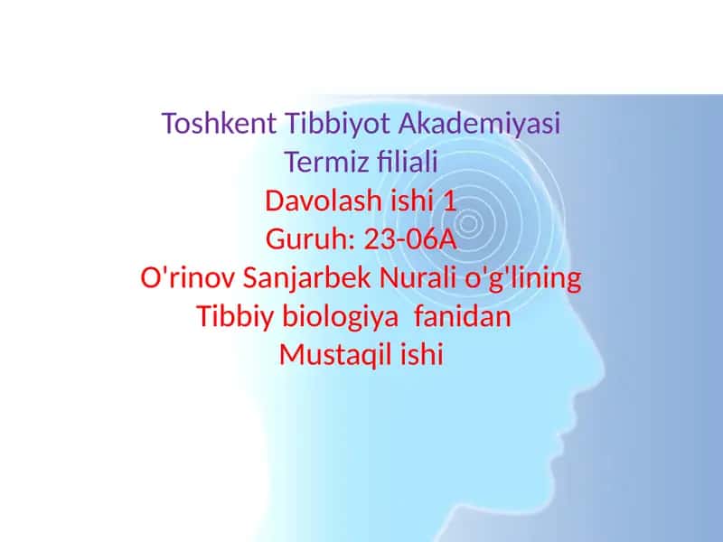 Odam genetikasi