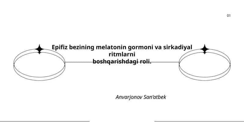 Epifiz bezining melatonin gormoni va sirkadiyal ritmlarni boshqarishdagi roli