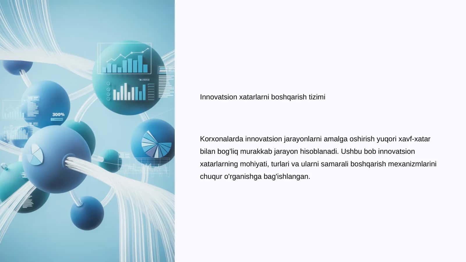 Innovatsion xatarni boshqarish tizimi