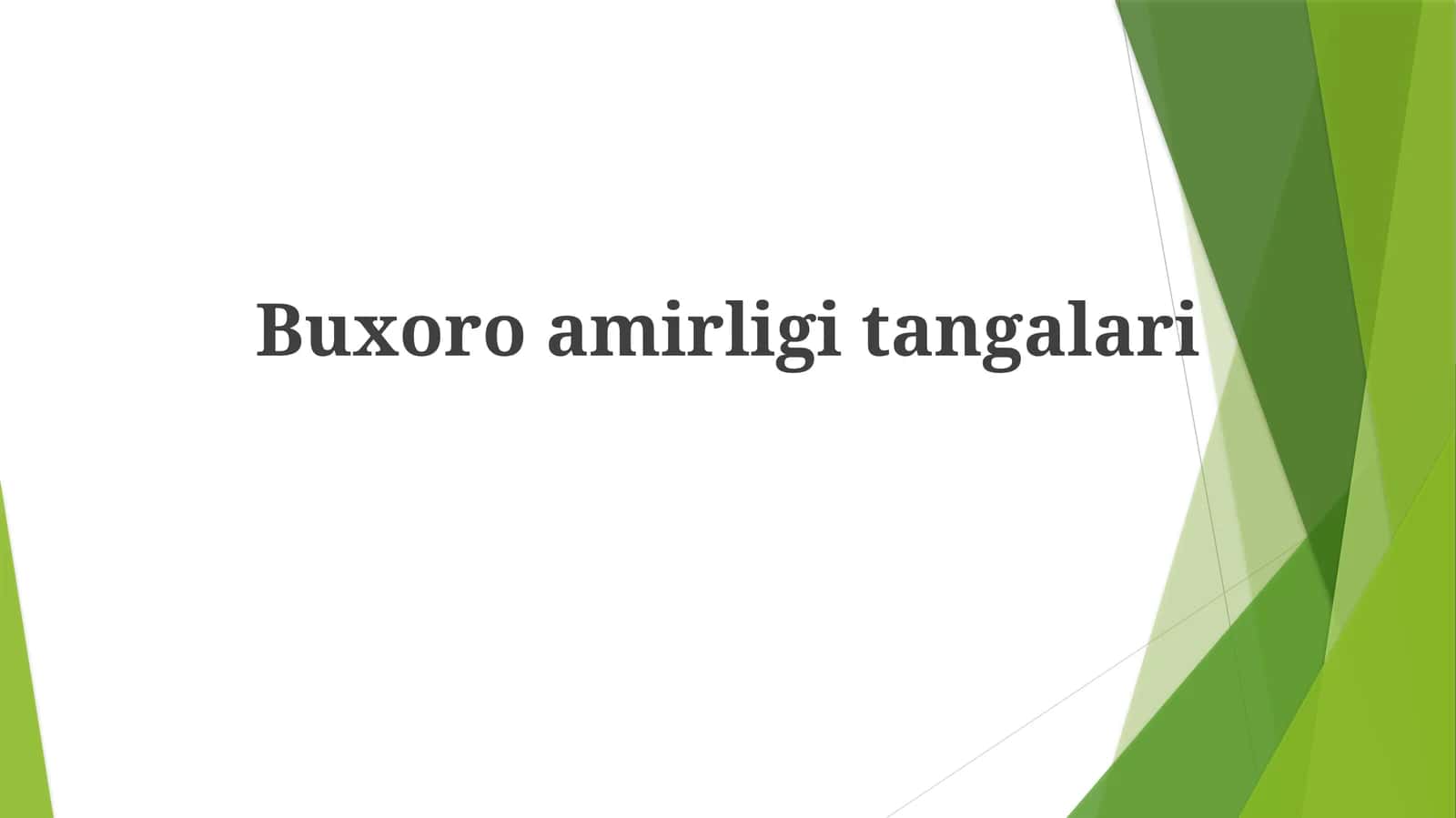 Buxoroamirligitangalari