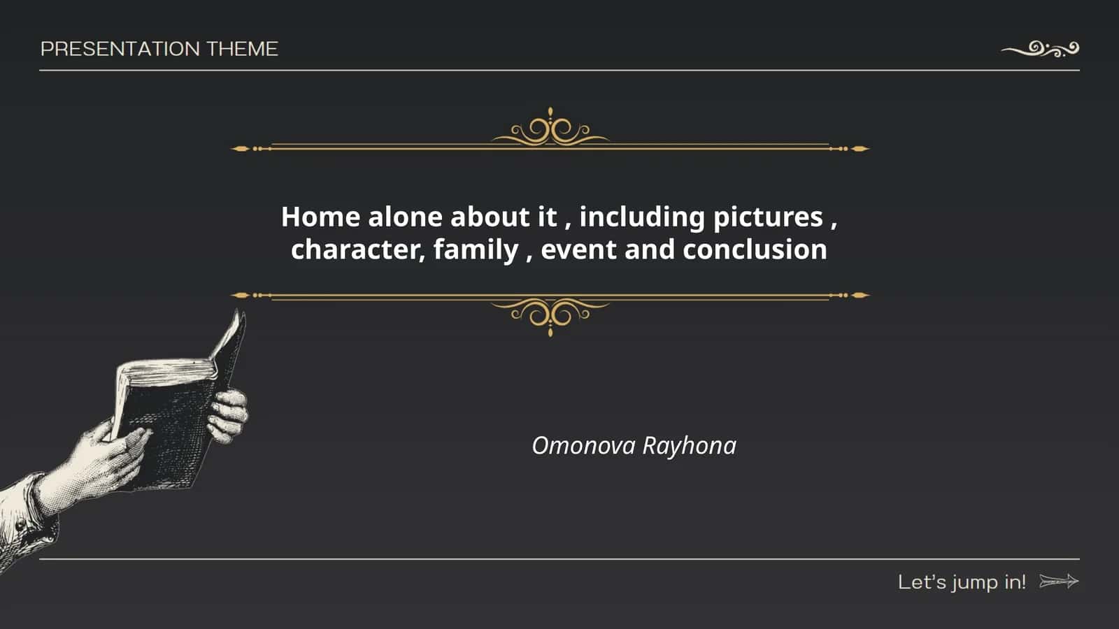 Home alone about it, including pictures, character, family, event and conclusion