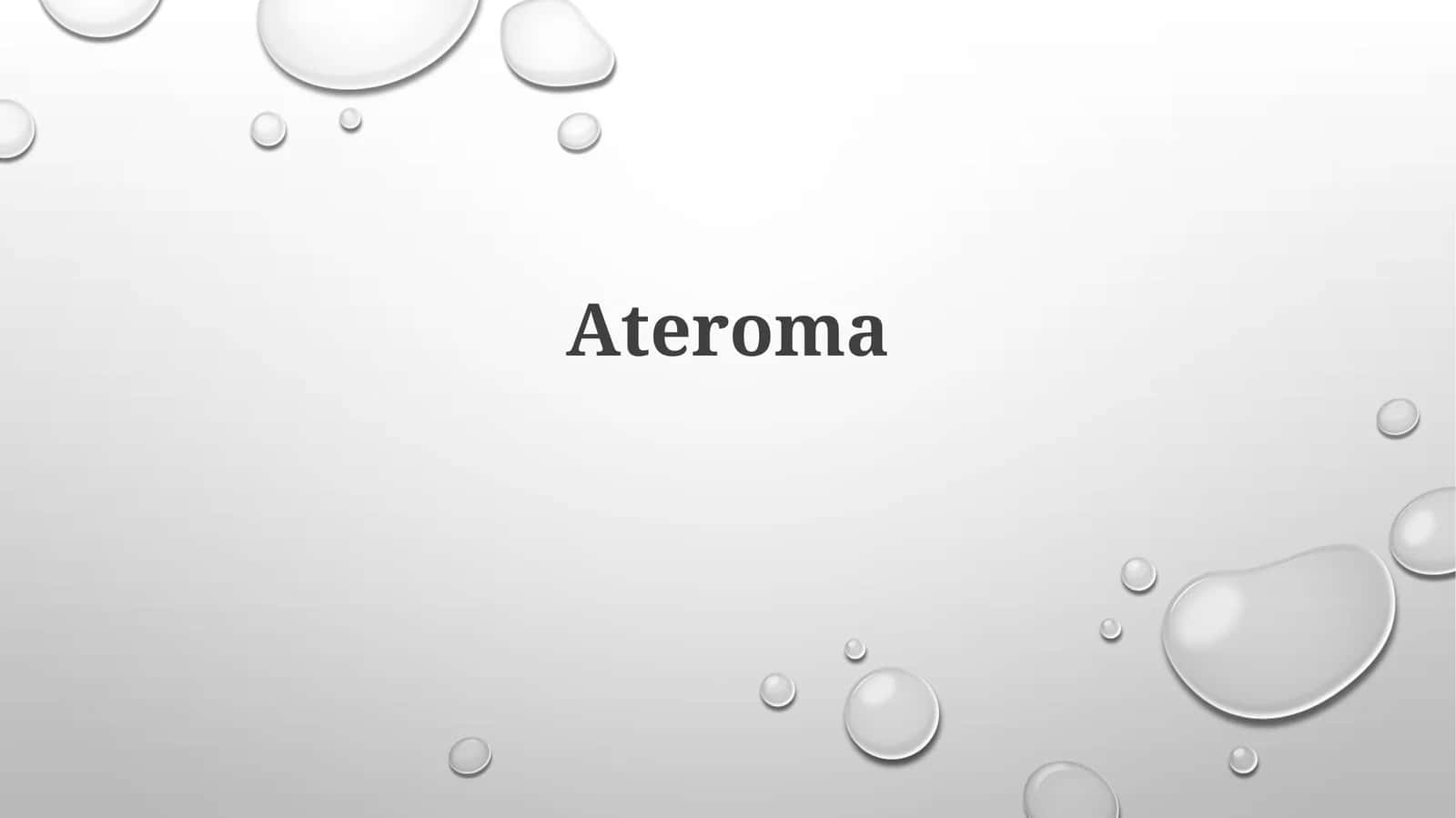 Ateroma