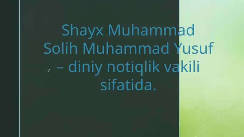 diniy notiqlik