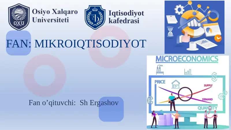 BOZOR VA TAVAKKALCHILIK