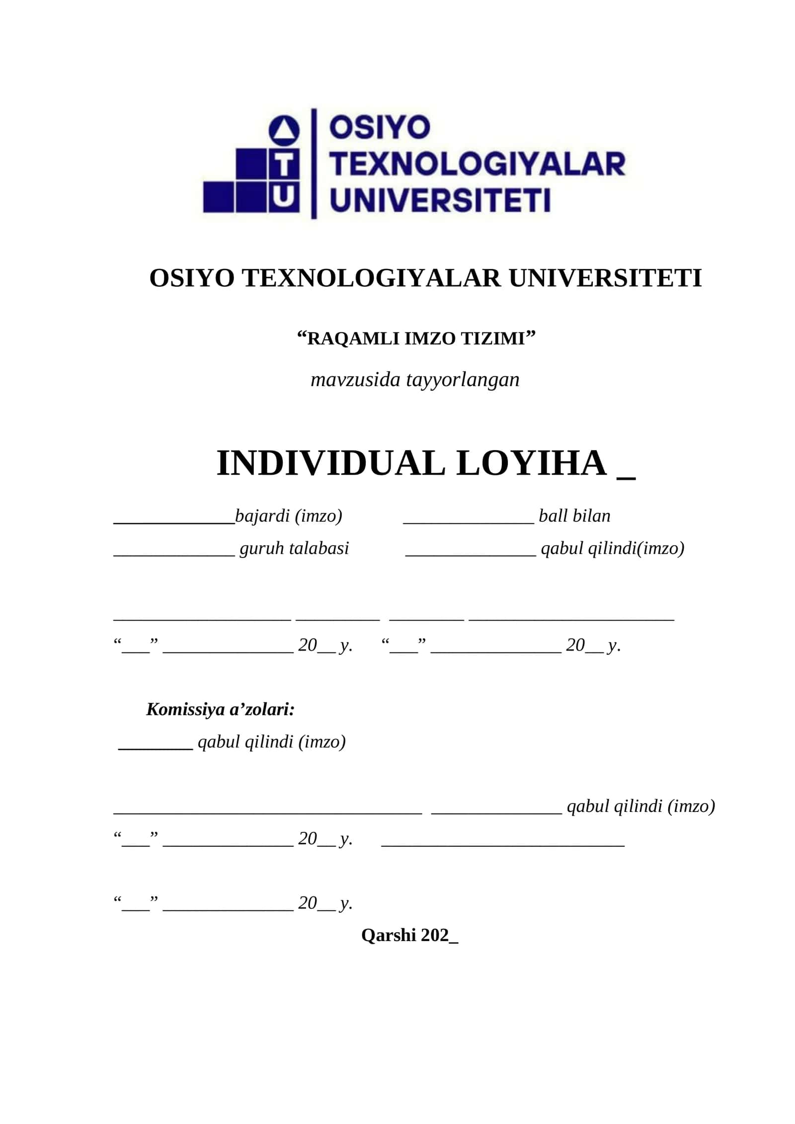 Raqamli imzo tizimi