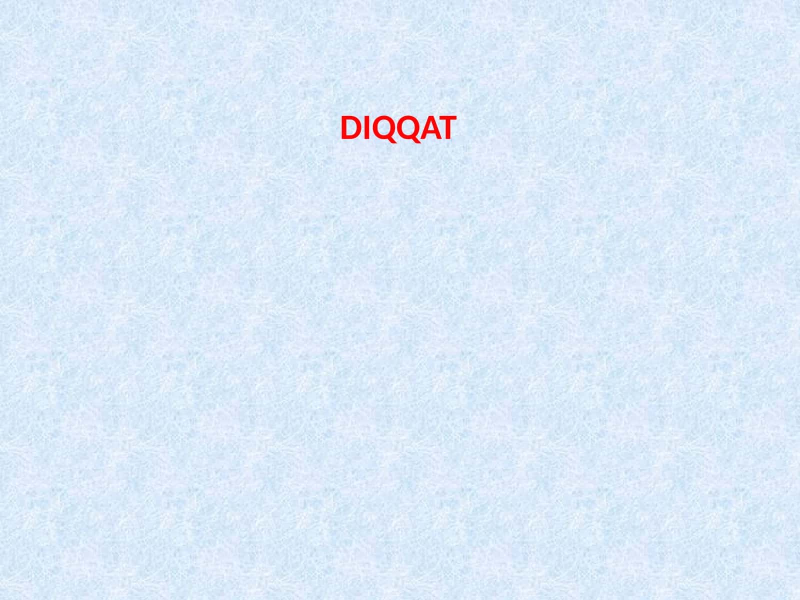 Diqqatning nerv-fiziologik asoslari