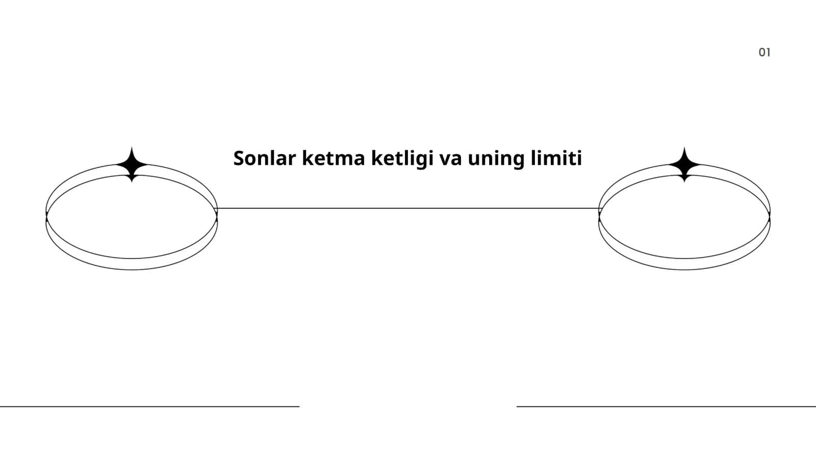 Sonlar ketma ketligi va uning limiti