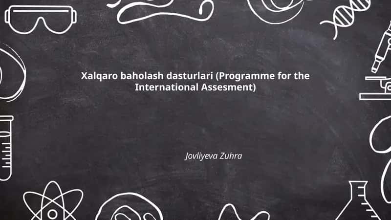 Xalqaro baholash dasturlari