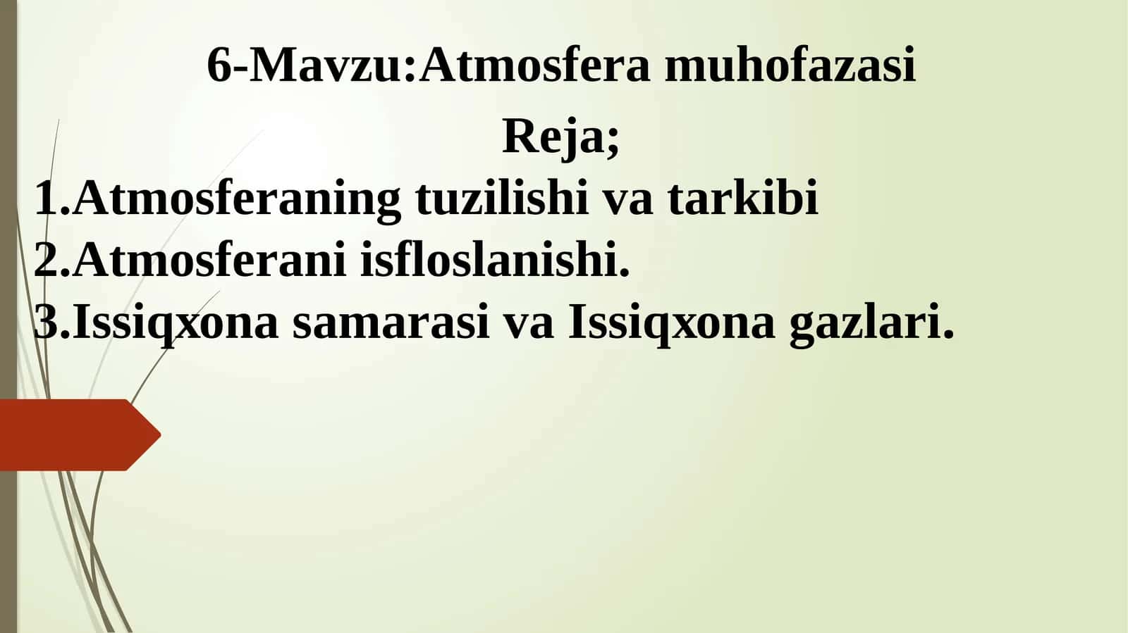 Atmosfera muhofazasi