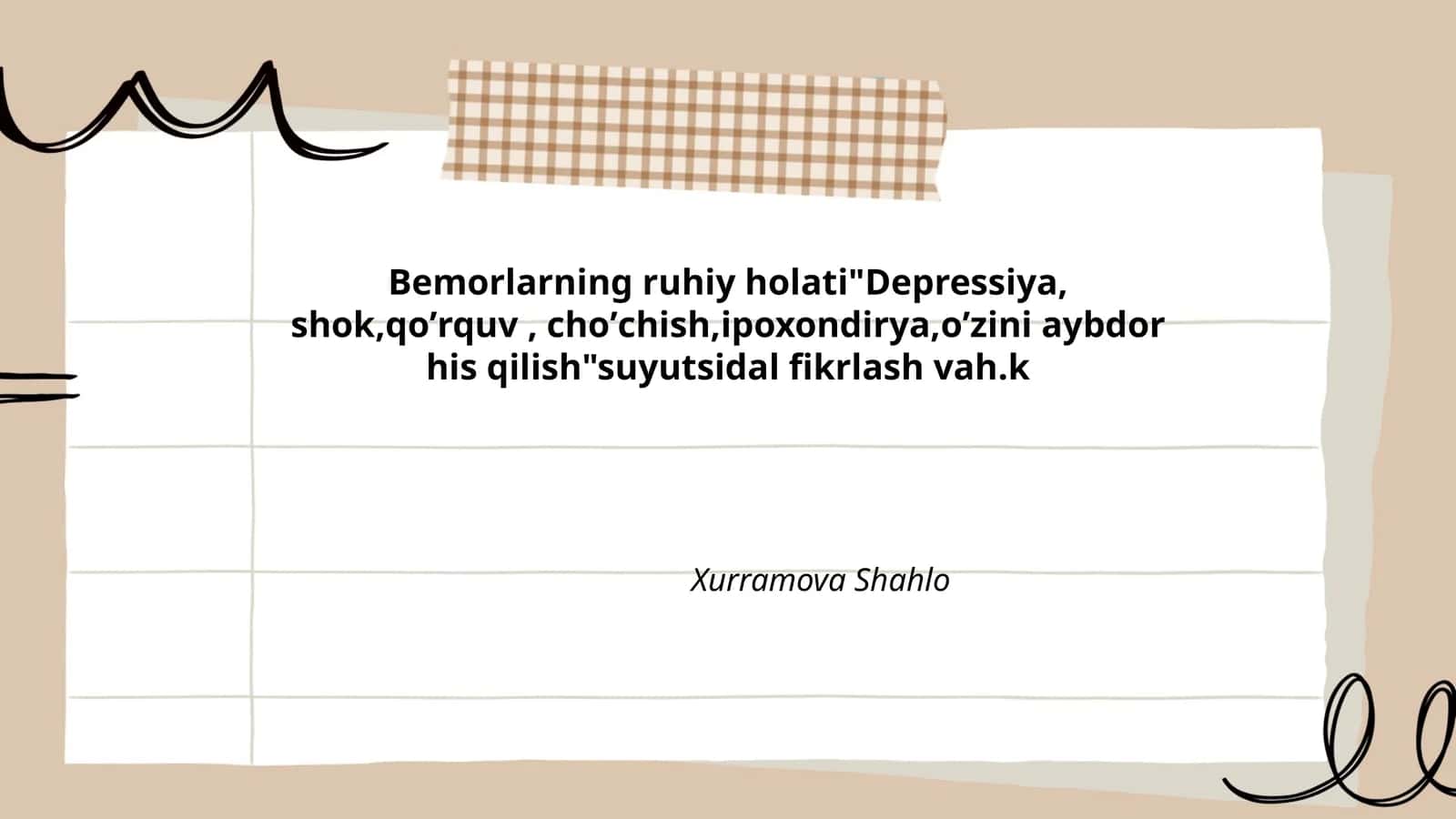 Depressiya