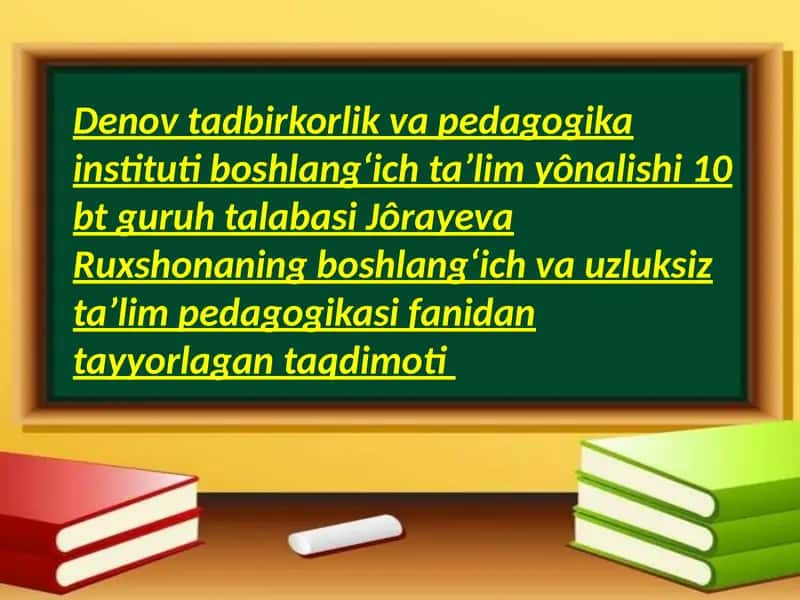 Pedagogik faoliyatda tarbiyat turlari va usullaridan foydalanish imkoniyatlari