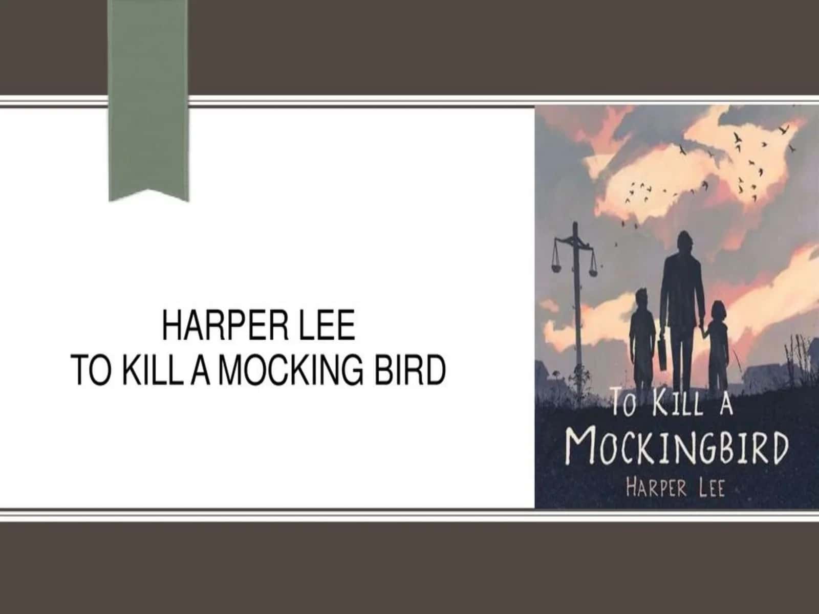 Harper Lee To Kill a Mockingbird