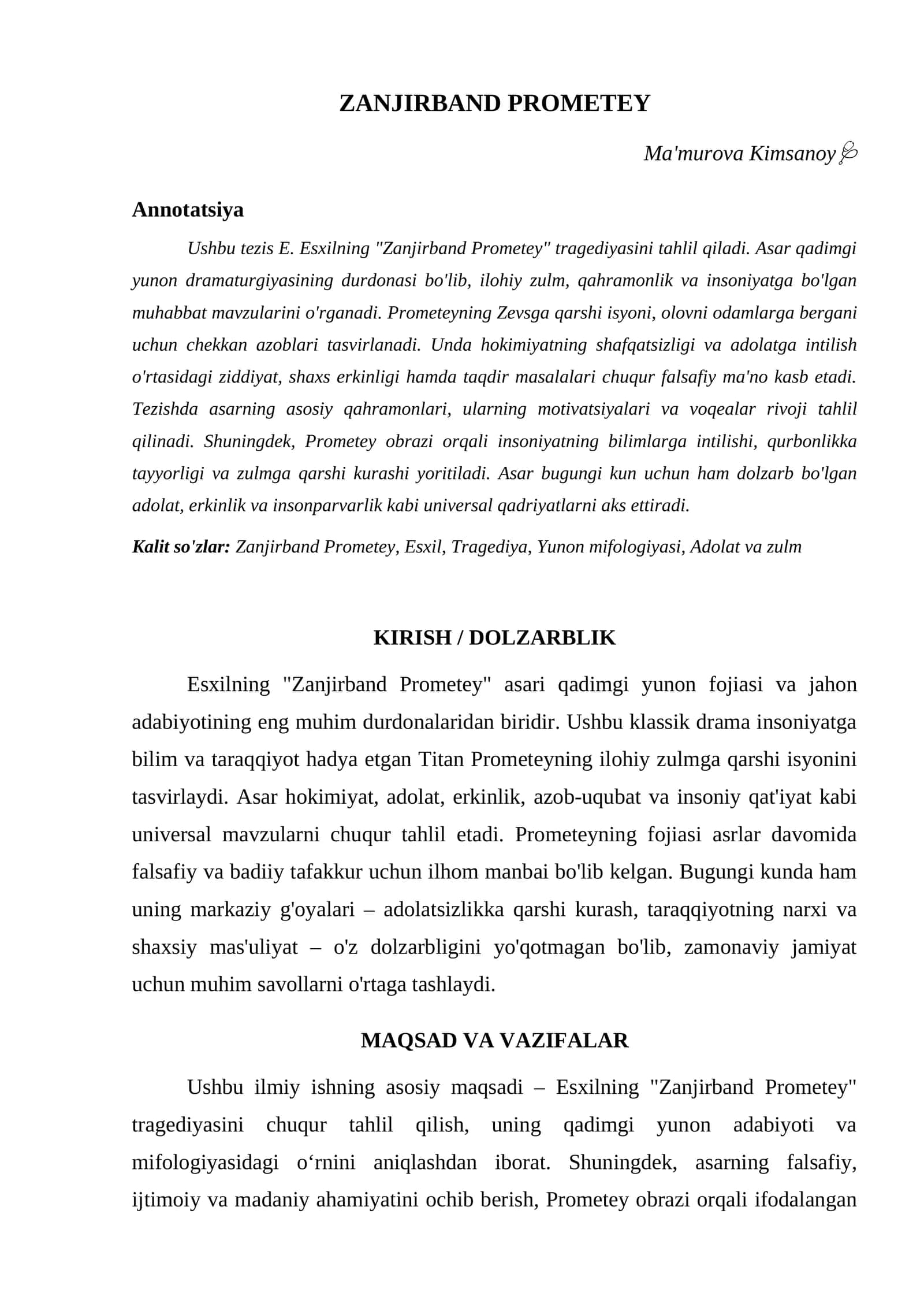 Zanjirband Prometey