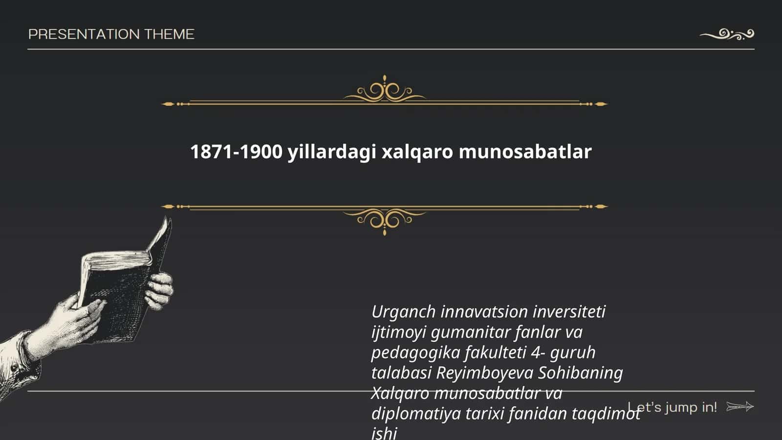 Xalqaro munosabatlar va diplomatiya tarixi