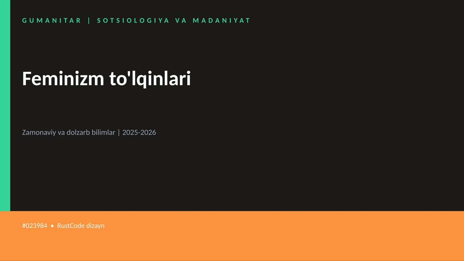 Feminizm to'lqinlari