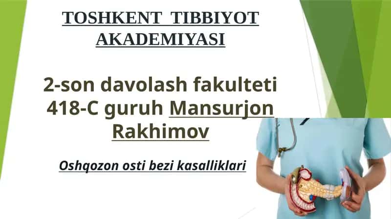 Oshqozon osti bezi sintopiyasi