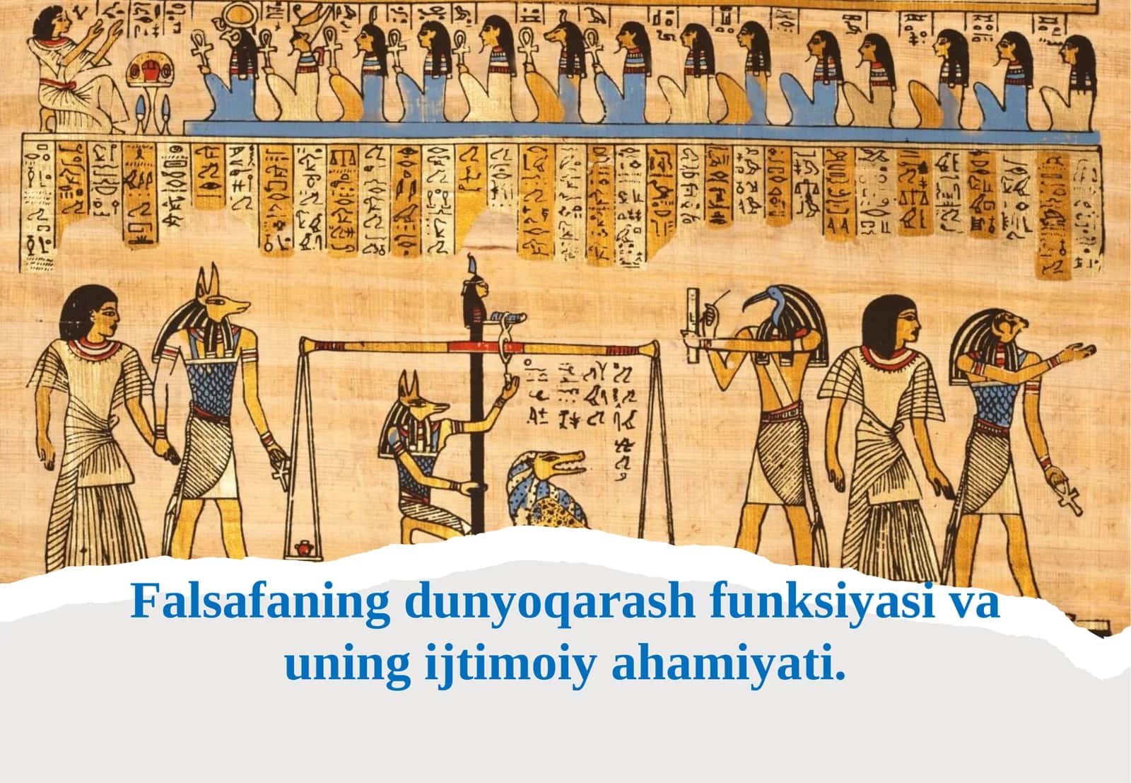 Falsafaning dunyoqarash funksiyasi va uning ijtimoiy ahamiyati