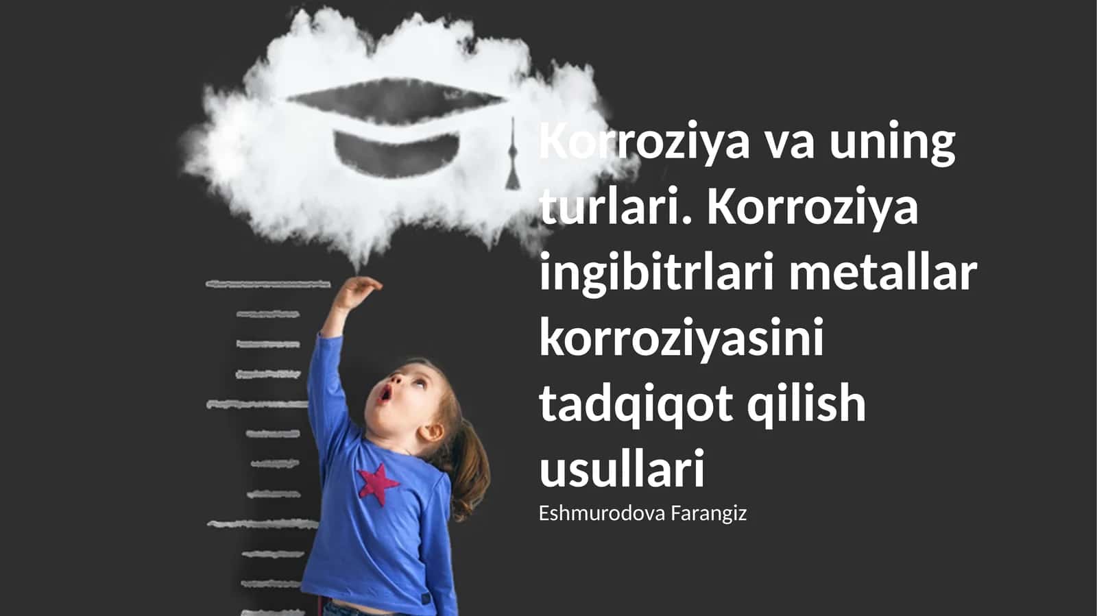 Korroziya va uning turlari. Korroziya ingibitrlari metallar korroziyasini tadqiqot qilish usullari