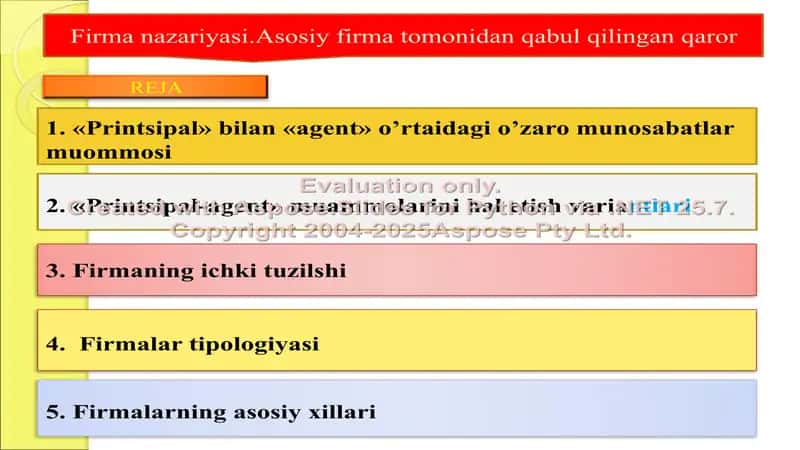 Firma nazariyasi