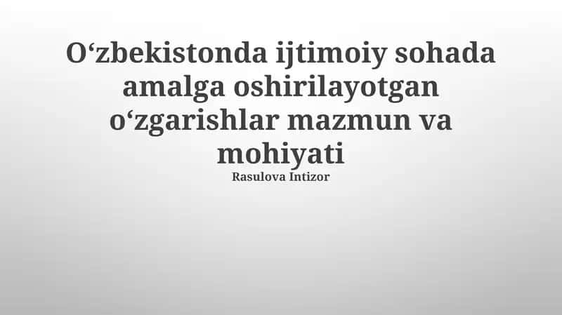 Yoshlar siyosati va ularning ijtimoiy faolligini oshirish