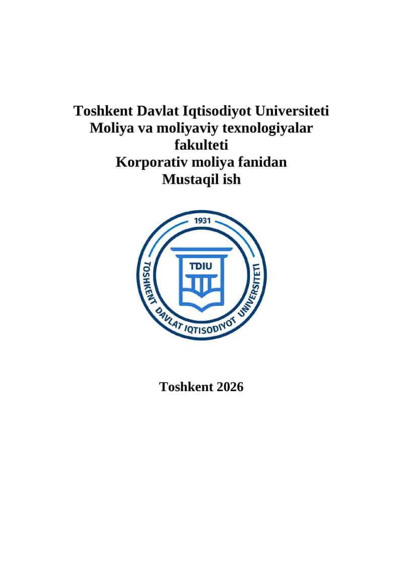 Korporativ moliyada kollektiv moliyalashtirish