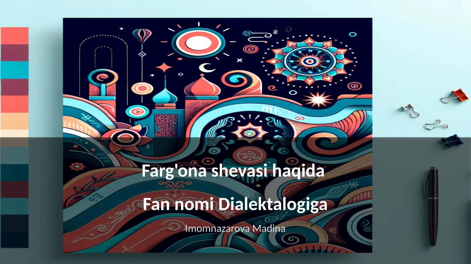 Farg'ona shevasi haqida
