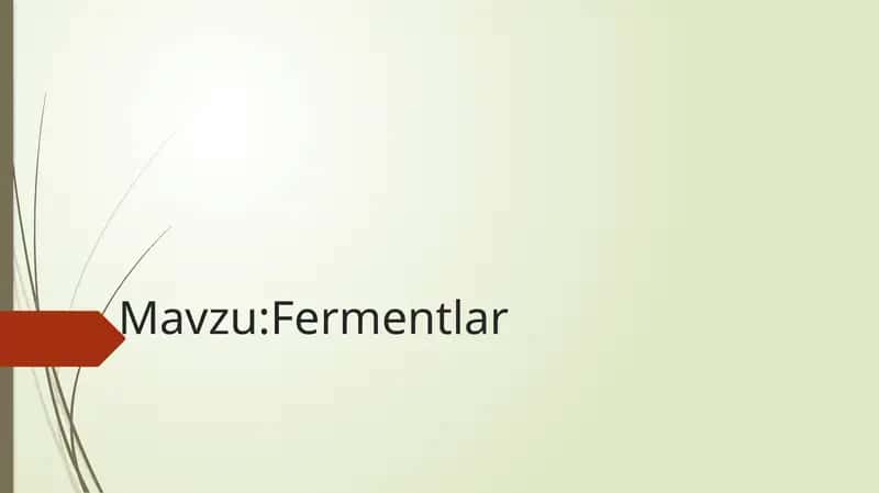 Fermentlar
