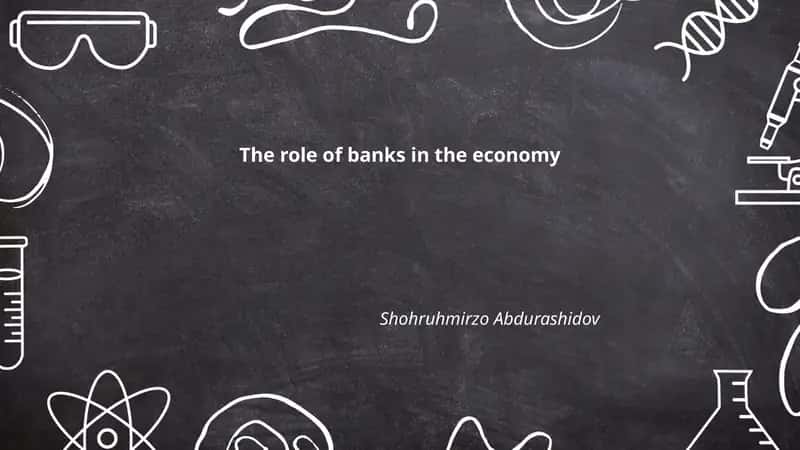 The role of banks in the economy
