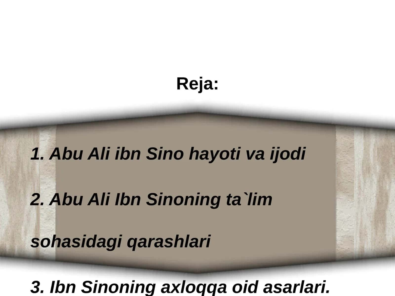 Abu Ali Ibni Sino hayotiva ijtihodi