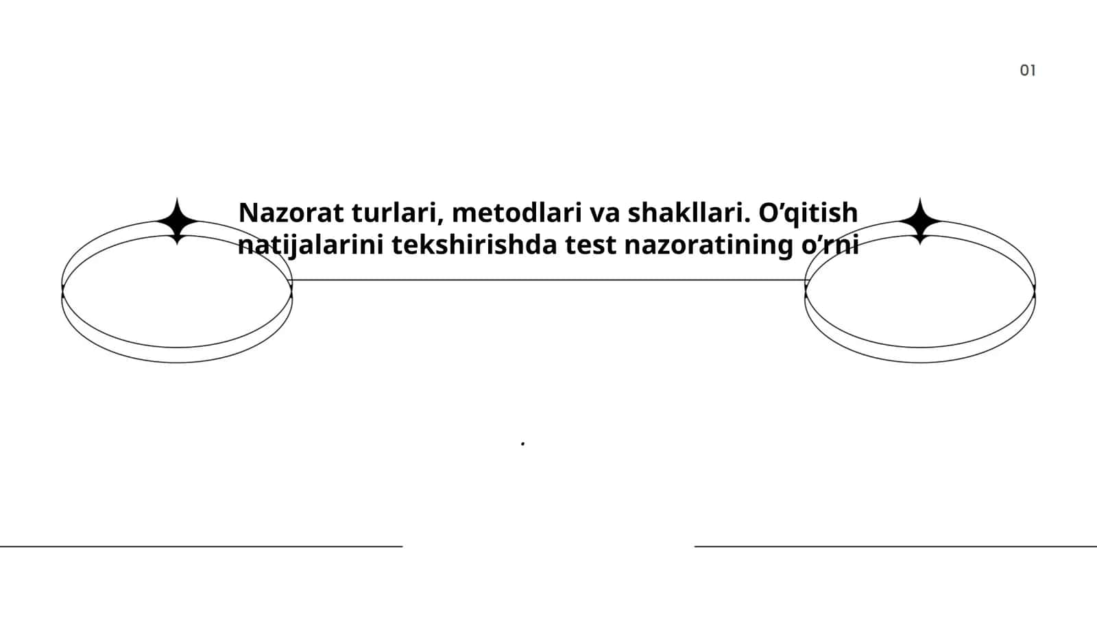 Nazorat Turlari va Metodlari
