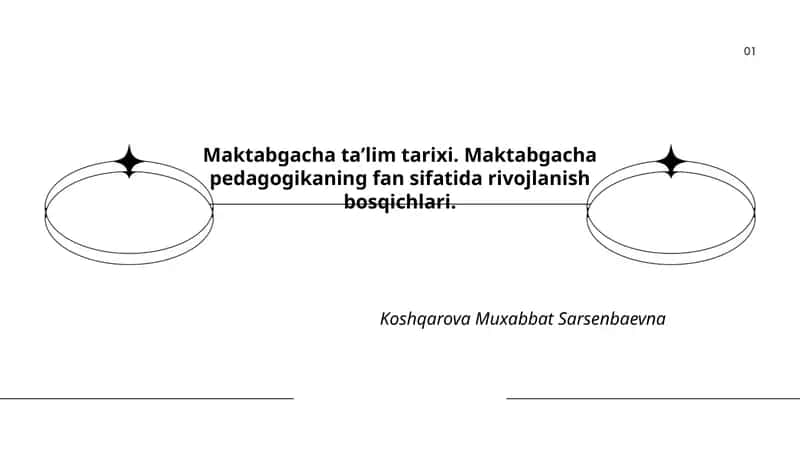 Maktabgacha taʼlim tarixi