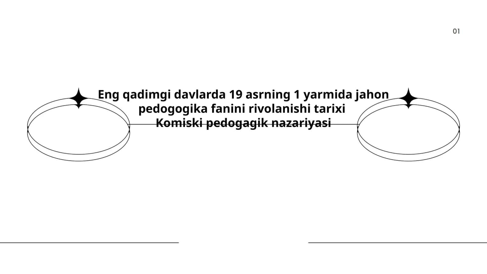 Qadimgi davrlarda pedagogikaning rivojlanishi