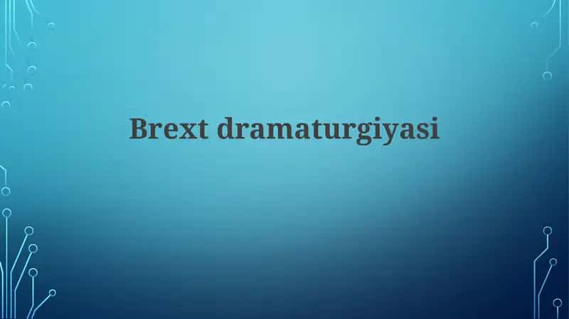 Brexitdramaturgiyasi