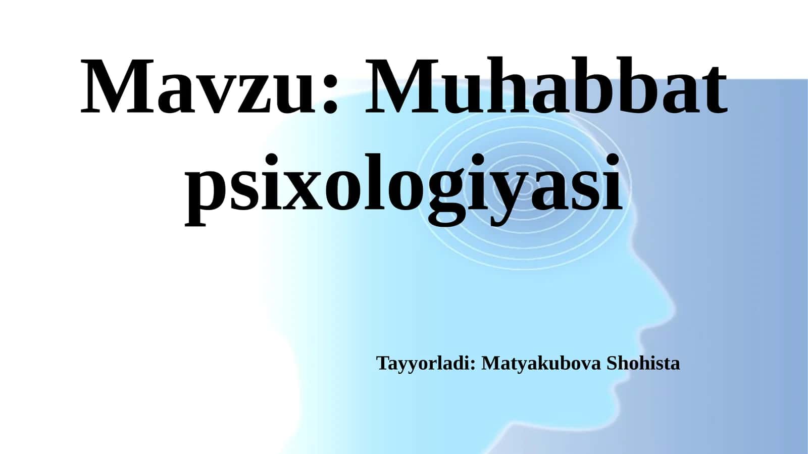 Muhabbatpsixologiyasi