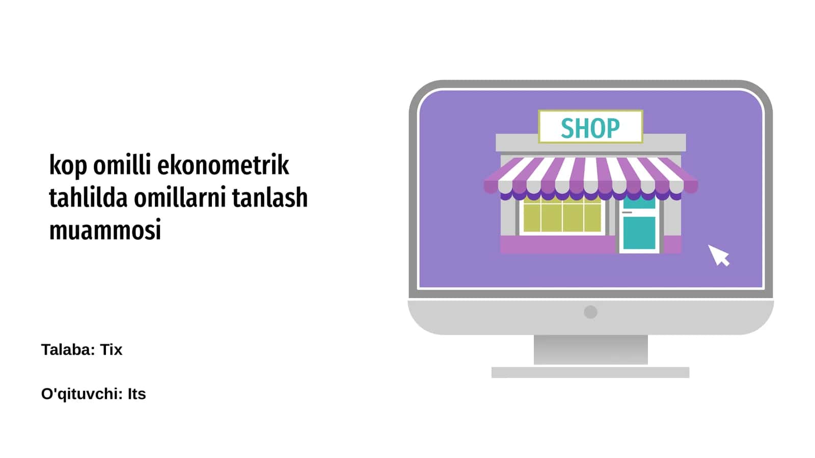 Kop omilli ekonometrik tahlilda omillarni tanlash muammosi