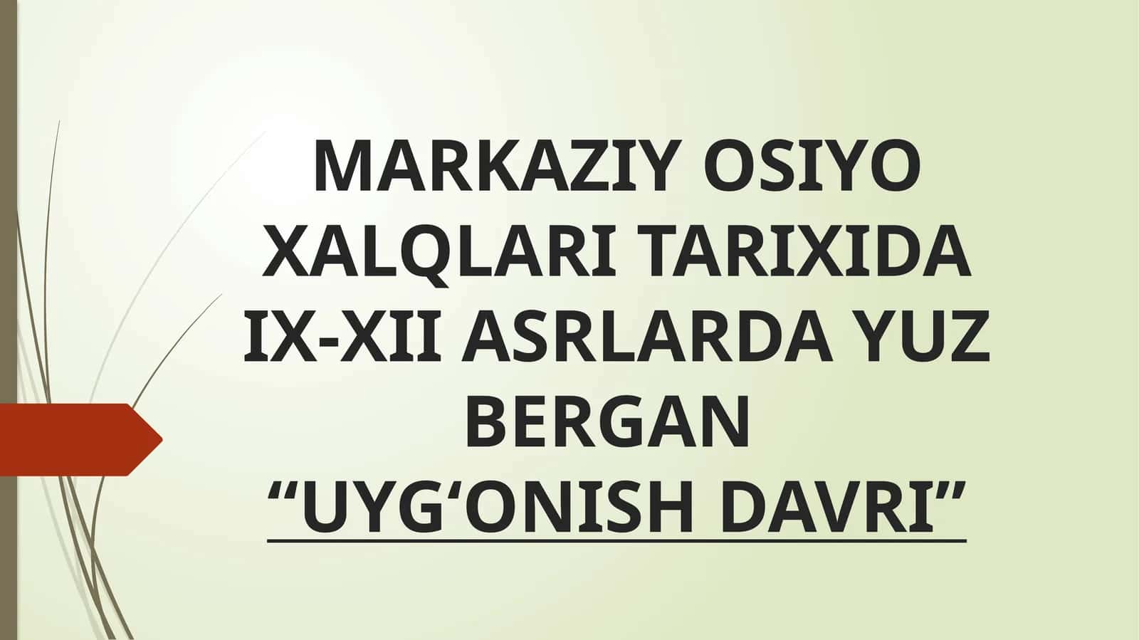 Uyg‘onish davri (Renessans)