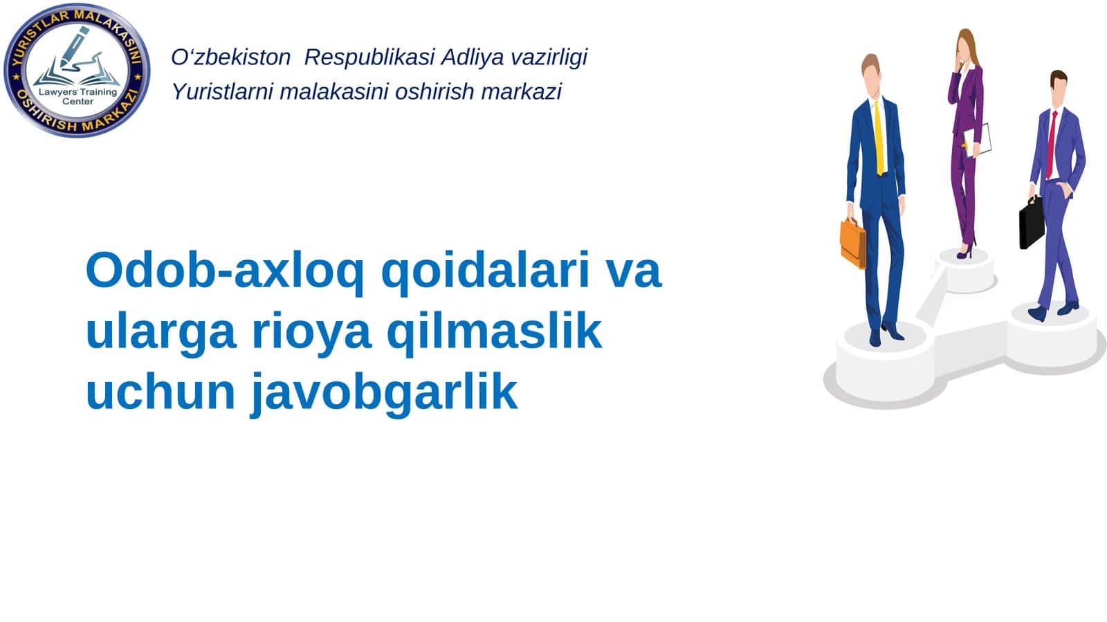 Odob-axloq qoidalari va ularga rioya qilmaslik uchun javobgarlik