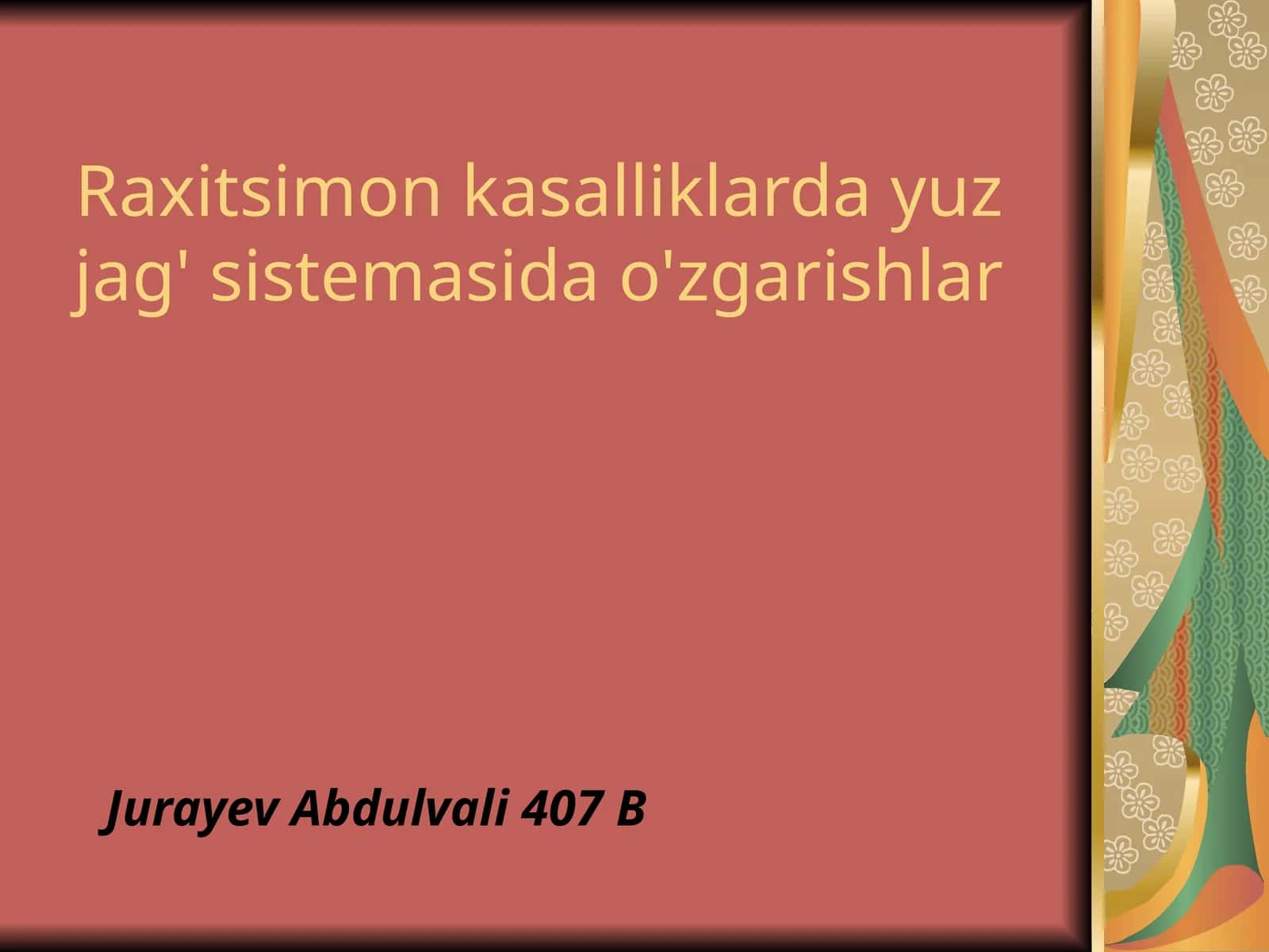 Bolalarkasalliklaripropedevtikasi