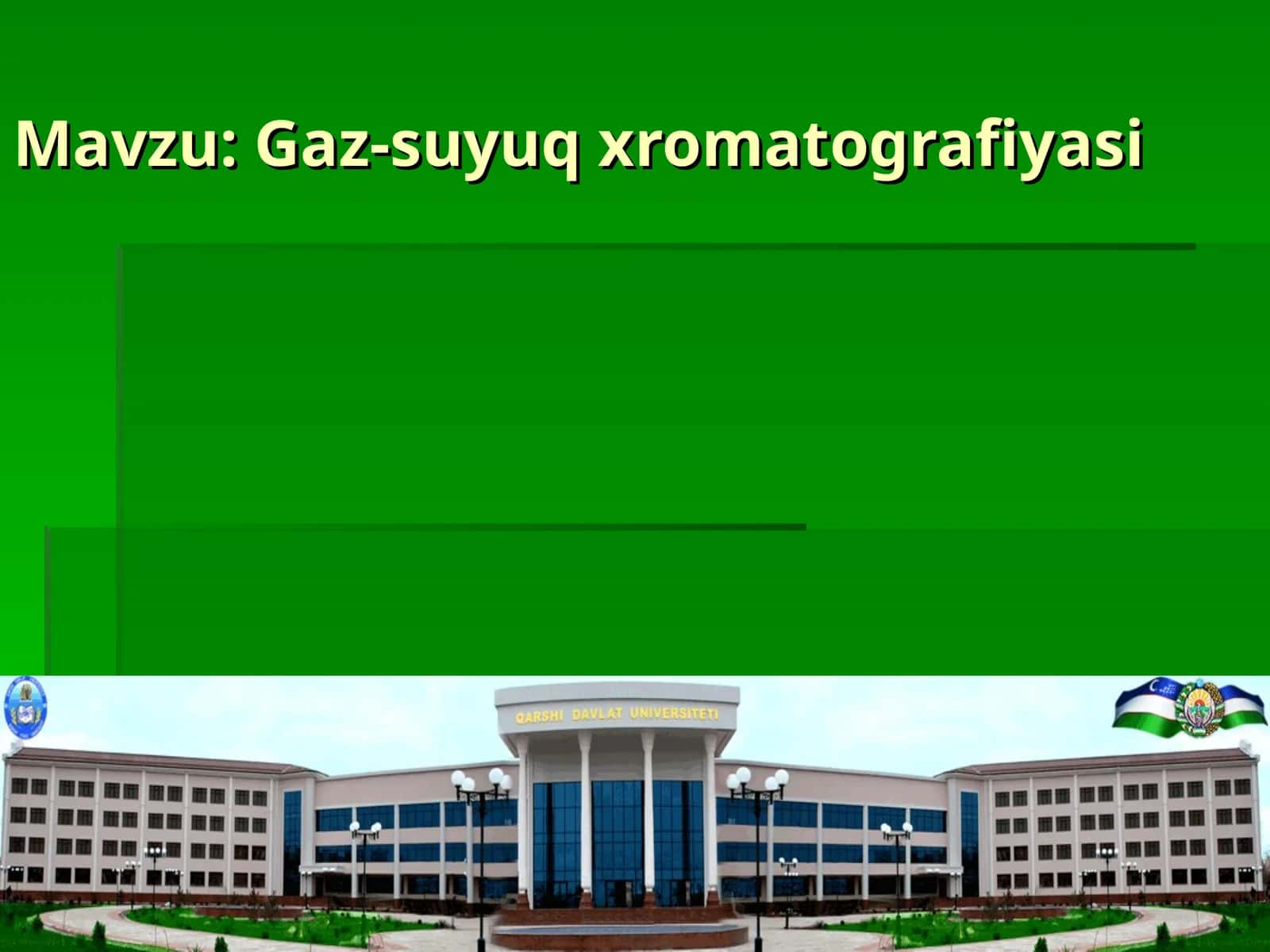 Gaz-suyuq xromatografiyasi