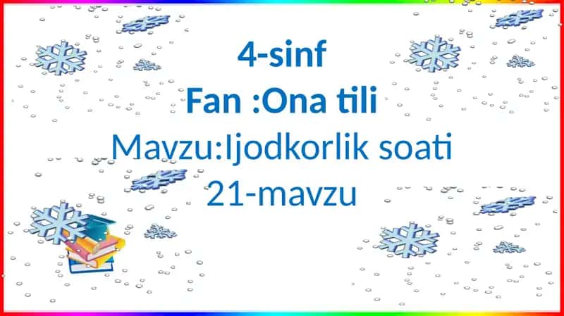 Ijodkorlik soati