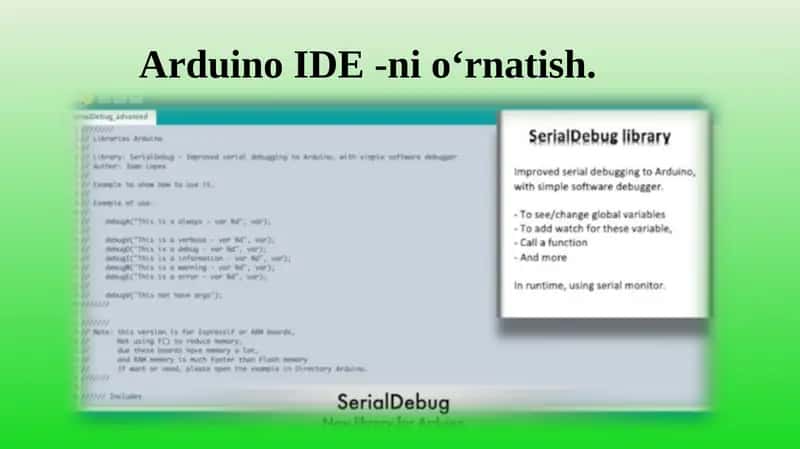 Arduino IDE o'rnatish