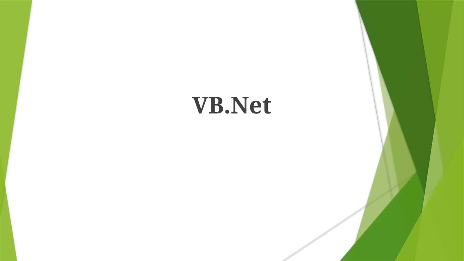 VB.Net