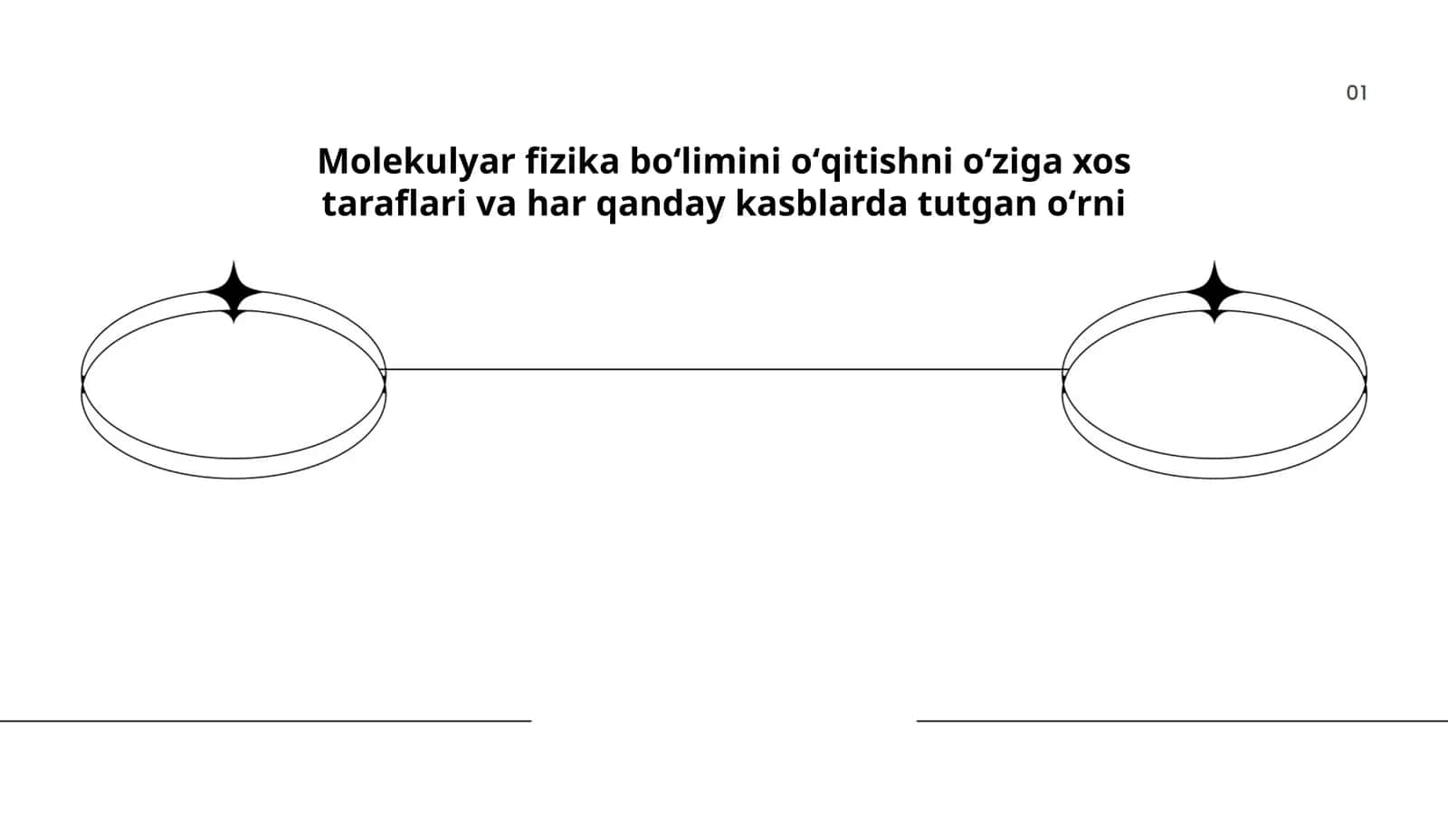 Molekulyar fizika boʻlimini oʻqitishni oʻziga xos taraflari va har qanday kasblarda tutgan oʻrni