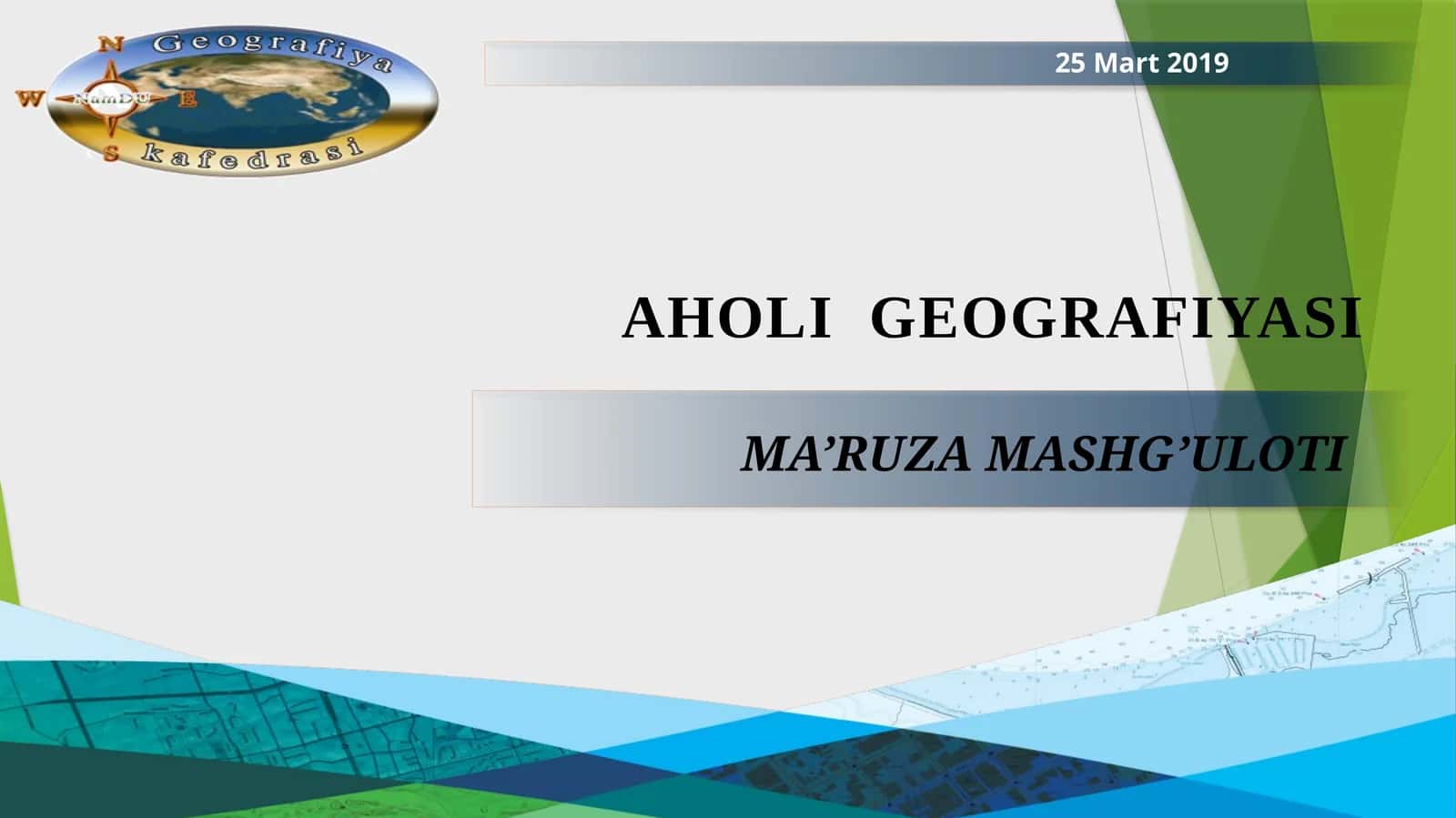 AHOLI GEOGRAFIYASI