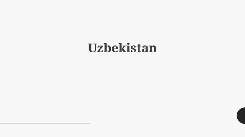 Uzbekistan: A Historical and Geographical Overview