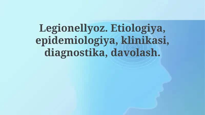 Legionellyoz