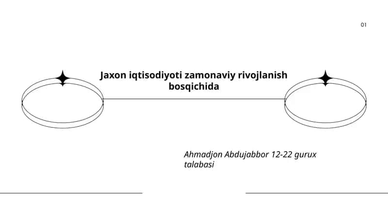 Jaxon iqtisodiyoti va global o'sishning asosiy omillari