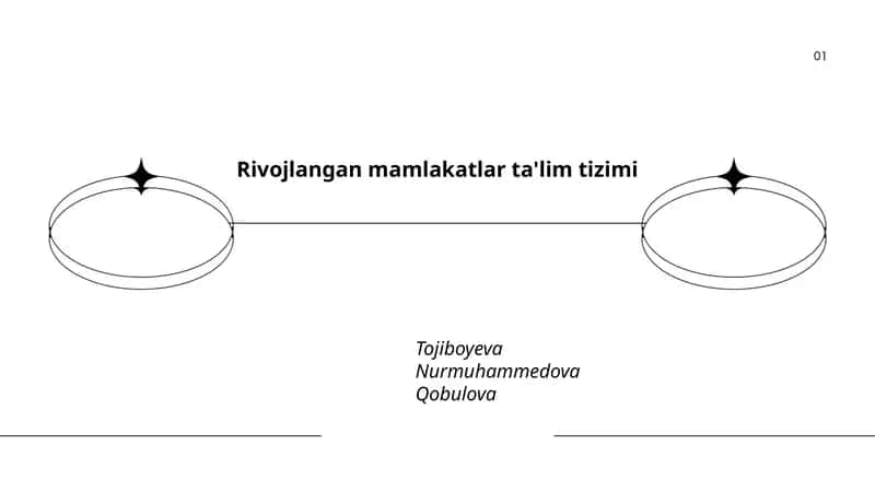 Rivojlangan mamlakatlar ta'lim tizimi